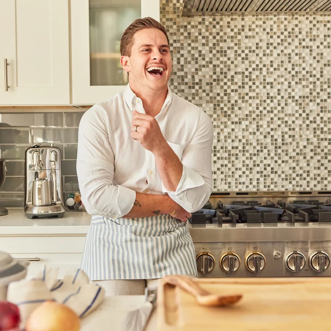 Striped Waist Apron - Hedman Soto