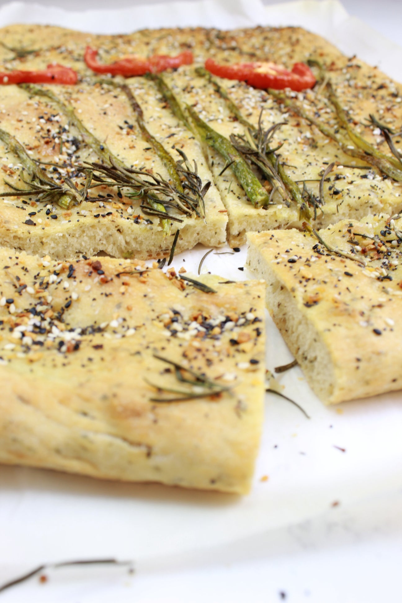 Vegetable Garden - Focaccia Bread