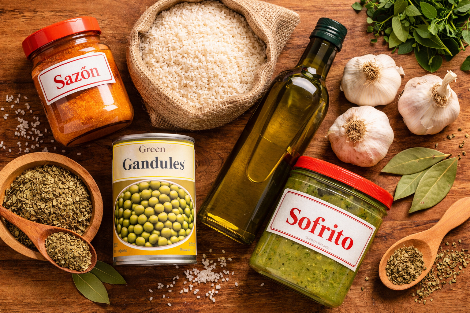 Puerto Rican Pantry Essentials