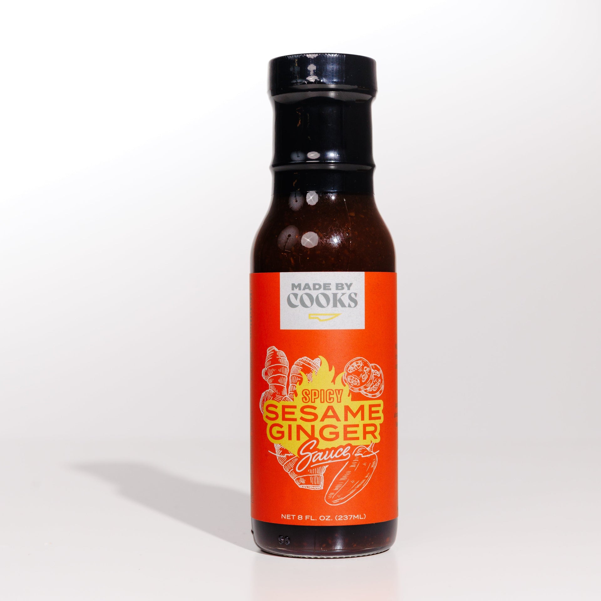 Spicy sesame and ginger sauce with habanero by Made By Cooks – bold Asian inspired marinade and dipping sauce